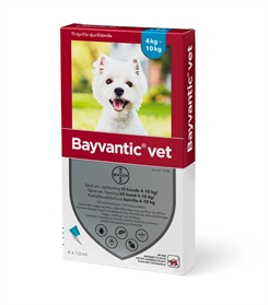 Bayvantic Vet til 4-10kg hund